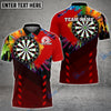 BlueJose Darts Board Colorful Personalized Name, Team Name Shirt (5 Colors)