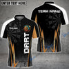 BlueJose Darts Board Personalized Name, Team Name Shirt (5 Colors)