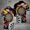 BlueJose Colorful Darts Board Personalized Name, Team Name Shirt