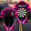BlueJose Thunder Darts Personalized Name, Team Name Shirt (12 Colors)