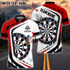 BlueJose Dart Board Personalized Name, Team Name Shirt (4 Colors)