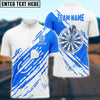 BlueJose Dartboard And Dart Personalized Name, Team Name Shirt (4 Colors)