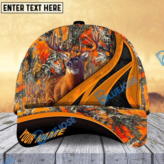 BlueJose Deer Hunting Classic Cap Multicolor Personalized Hat 3D