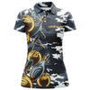 BlueJose Camo Navy Bowling Personalized All Over Printed Shirt For Women