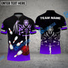 BlueJose Bowling And Pins Fallen Knight Multicolor Customized Name 3D Shirt (4 Colors)