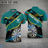 BlueJose Darts New Wave Personalized Name, Team Name Shirt (4 Colors)