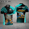 BlueJose Darts And Beer Therapy Personalized Name, Team Name Shirt (4 Colors)