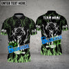 BlueJose Bowling And Pins Flaming Black Panther Customized Name 3D Shirt (6 Colors)