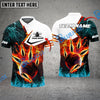 BlueJose Bowling And Pins Three Elements Of The God Multicolor Customized Name 3D Shirt ( 4 Colors )