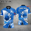 BlueJose Bowling And Pins Flaming Sport Jersey Multicolor Customized Name 3D Shirt (4 Colors)