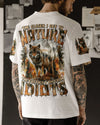 THE CLOSER I GET TO NATURE WOLF ALL OVER PRINT - TYTD0609241