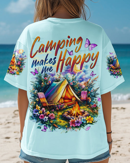 CAMPING MAKES ME HAPPY ALL OVER PRINT - TYTD2805251