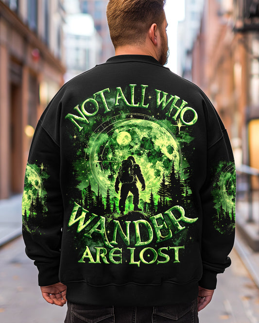 NOT ALL WHO WANDER ARE LOST BIGFOOT ALL OVER PRINT - TYQY2001253