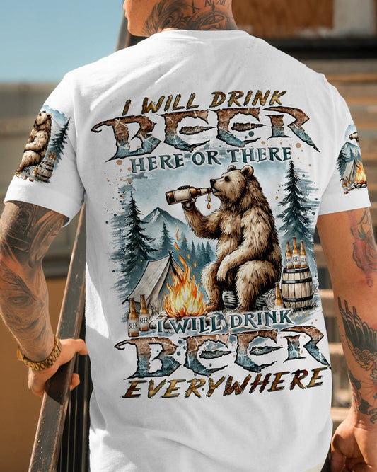 I WILL DRINK EVERYWHERE BIGFOOT ALL OVER PRINT - TYQY2808241