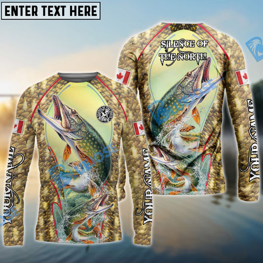 Bluejose Fishing Silence of the North Custom 3D Shirts