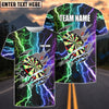 BlueJose Darts Lightning Personalized Name Shirt