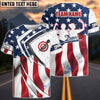 BlueJose Dart Flag Personalized Name, Team Name Shirt