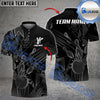 BlueJose Bowling And Pins Crack Glass Pattern Multicolor Customized Name 3D Shirt (6 Colors)