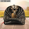 BlueJose Deer Hunting Line Camo Pattern Personalized Name Cap (5 Colors)