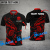 BlueJose Darts Bling Dragon Personalized Name, Team Name Shirt (4 Colors)