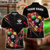 BlueJose Billiards Light Premium Pattern Personalized Name, Team Name Unisex Shirt ( 4 Colors )