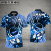 BlueJose Bowling And Pins Fire Supersonic Speed Customized Name 3D Shirt (6 Colors)