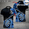 BlueJose Darts Fire Lava Customized Name Shirt (4 Colors)