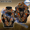 BlueJose Personalized Name Camouflage Moose Hunting 3D Shirts (3 Colors)