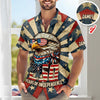 BlueJose America's 250 Years Anniversary Custom Name Hawaii Shirt Personalized Patriotic Gift