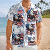 BlueJose USA 250 Anniversary Eagle 1776-2026 Patriotic Hawaii Shirt