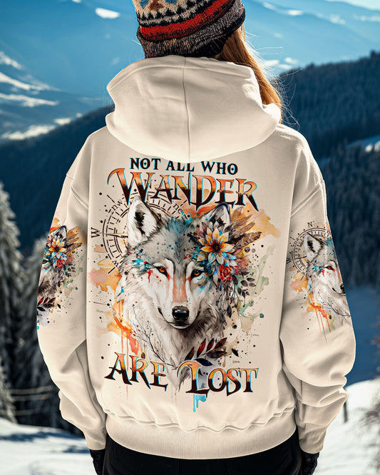 NOT ALL WHO WANDER ARE LOST WOLF ALL OVER PRINT - TYTM1710241