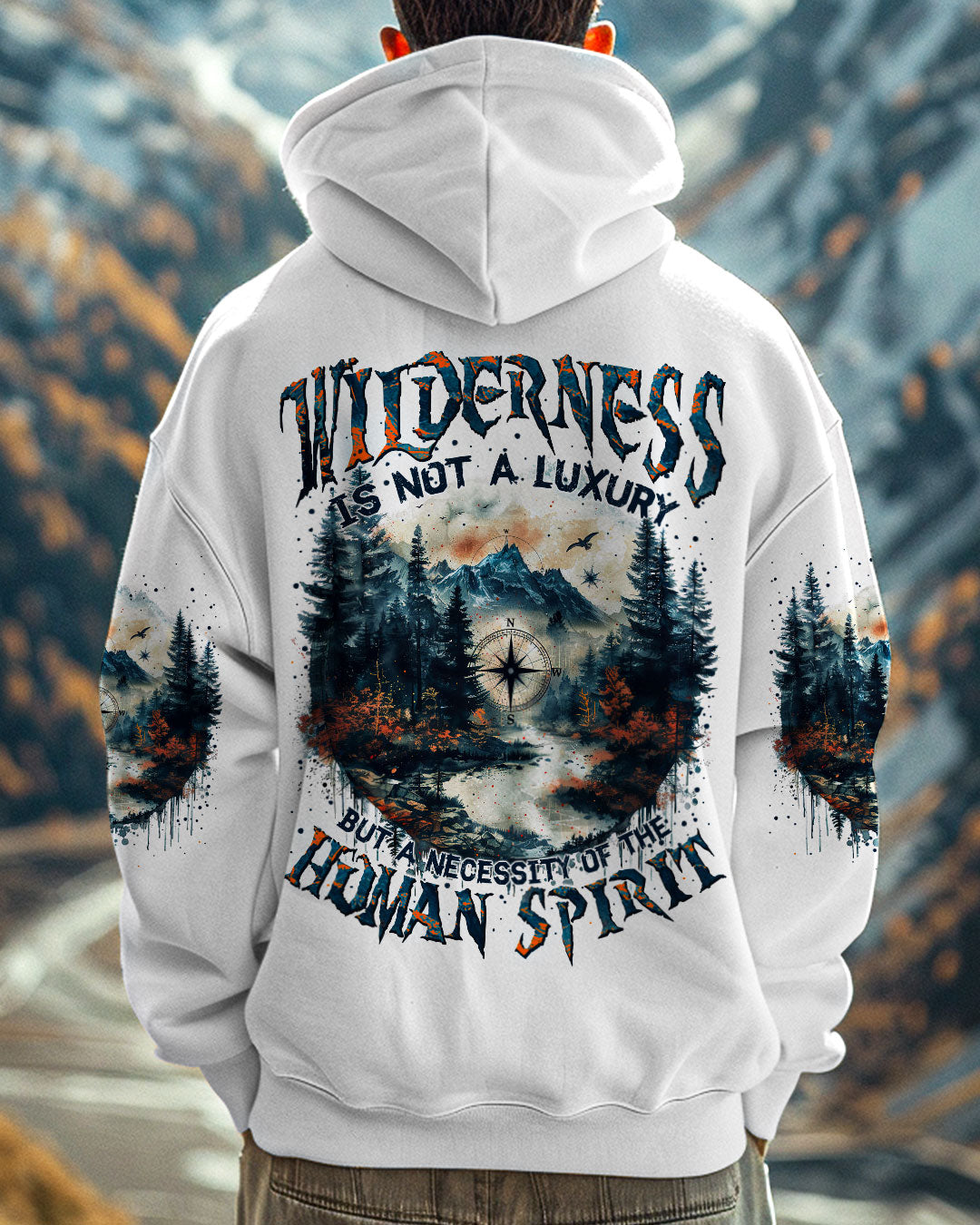 WILDERNESS IS NOT A LUXURY ALL OVER PRINT - TYTM3009241