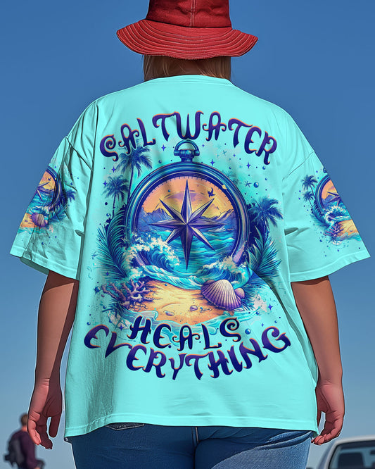 SALTWATER HEALS EVERYTHING COMPASS ALL OVER PRINT - TYTM0904252