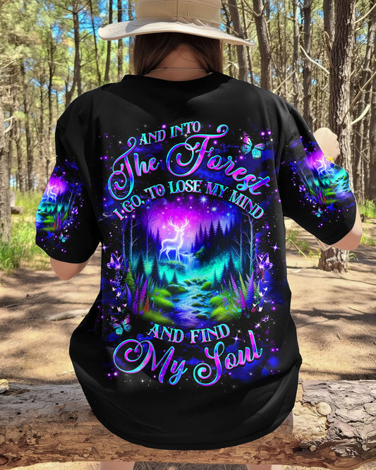 AND INTO THE FOREST I GO DEER ALL OVER PRINT - YHHG1609254
