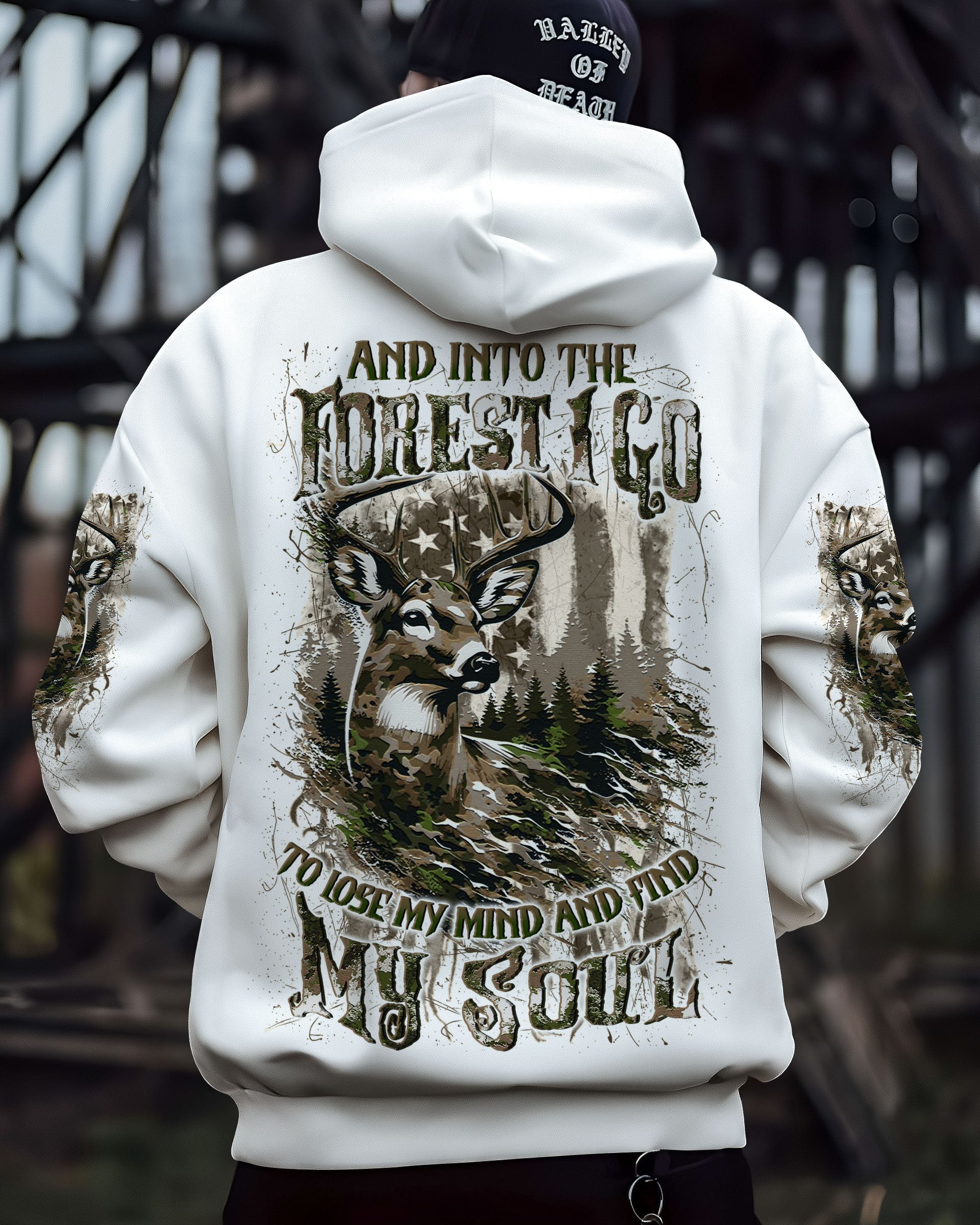 AND INTO THE FOREST I GO DEER ALL OVER PRINT - YHLN1509252