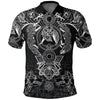 BlueJose Viking Style Polo Shirts - Fenrir and Skoll & Hati