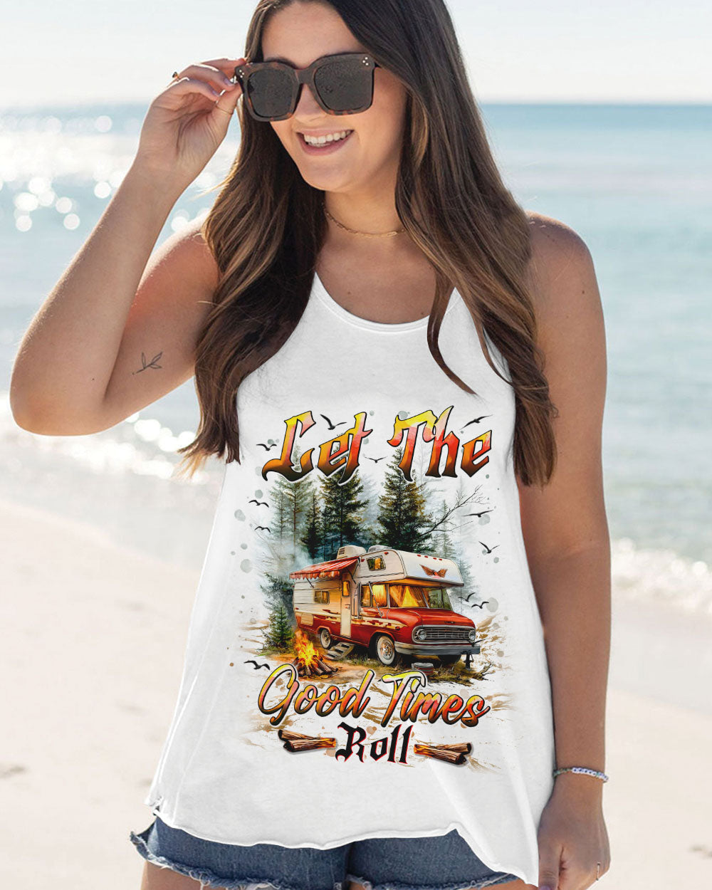 LET THE GOOD TIMES ROLL ALL OVER PRINT - TLNT0509251