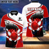 BlueJose Bowling and Pins Broken Multicolor Personalized Name Team Name 3D Shirt