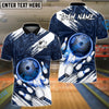 BlueJose Bowling And Pins Stormy Personalized Name, Team Name Unisex Shirt