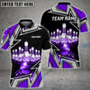 BlueJose Bowling And Pins Premium Super Customized Name 3D Shirt (4 Colors) Personalized Shirts For Bowling Players