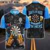 BlueJose Darts & Beer Personalized Name 3D Shirt