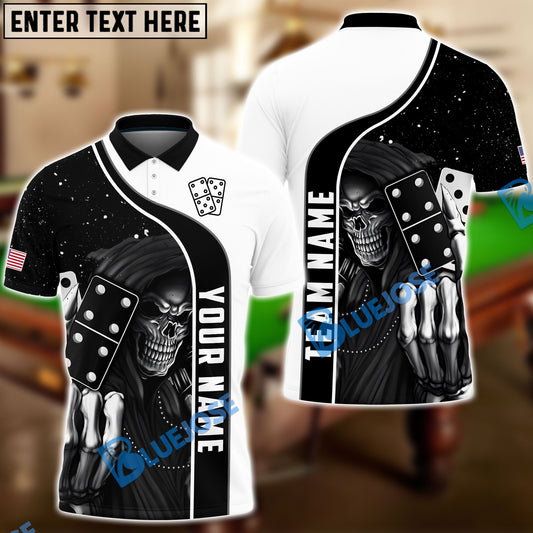 BlueJose Domino Reaper Personalized Name, Team Name 3D Shirt