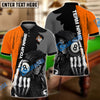 BlueJose Billiards Grim Reaper Personalized Shirt (6 Colors)