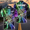 BlueJose Darts Lightning Personalized Name Shirt