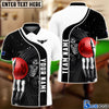 BlueJose Bowling And Reaper Customized Name 3D Shirt, Personalized Shirts For Bowling Players