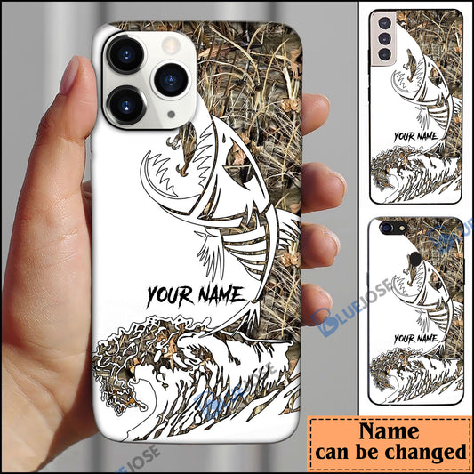 BlueJose Fishborn Personalized Name Phone Case