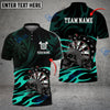 BlueJose Darts & Skull Pattern Personalized Name, Team Name Shirt (4 Colors)
