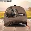 BlueJose Rustic Brown Personalized Name Cap For Hunting Lovers