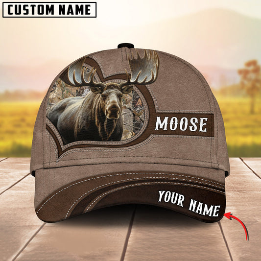 BlueJose Rustic Brown Personalized Name Cap For Hunting Lovers