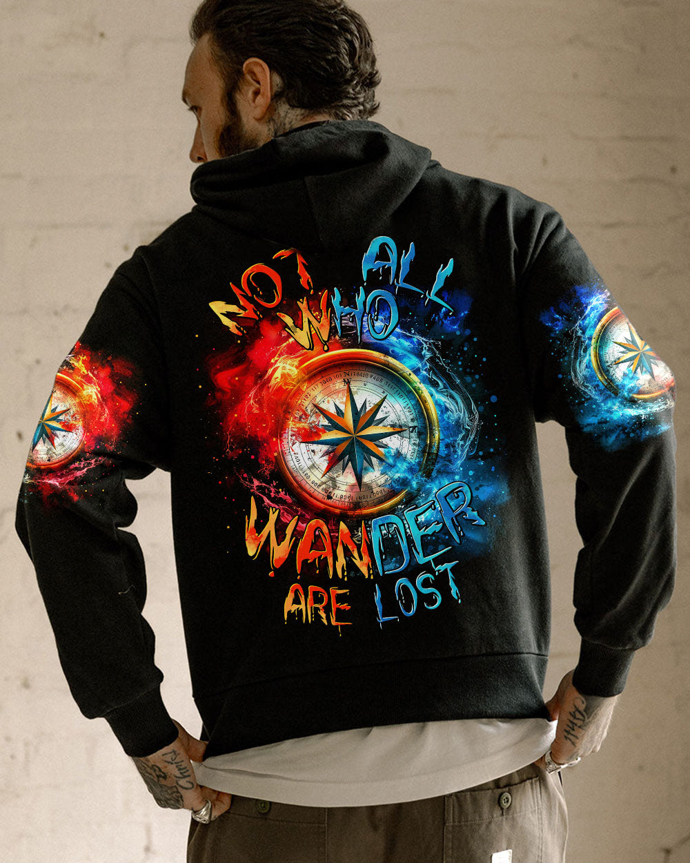 NOT ALL WHO WANDER ARE LOST ALL OVER PRINT - TYTM2204245